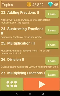 Math Master Educational Game a android App screenshot 8